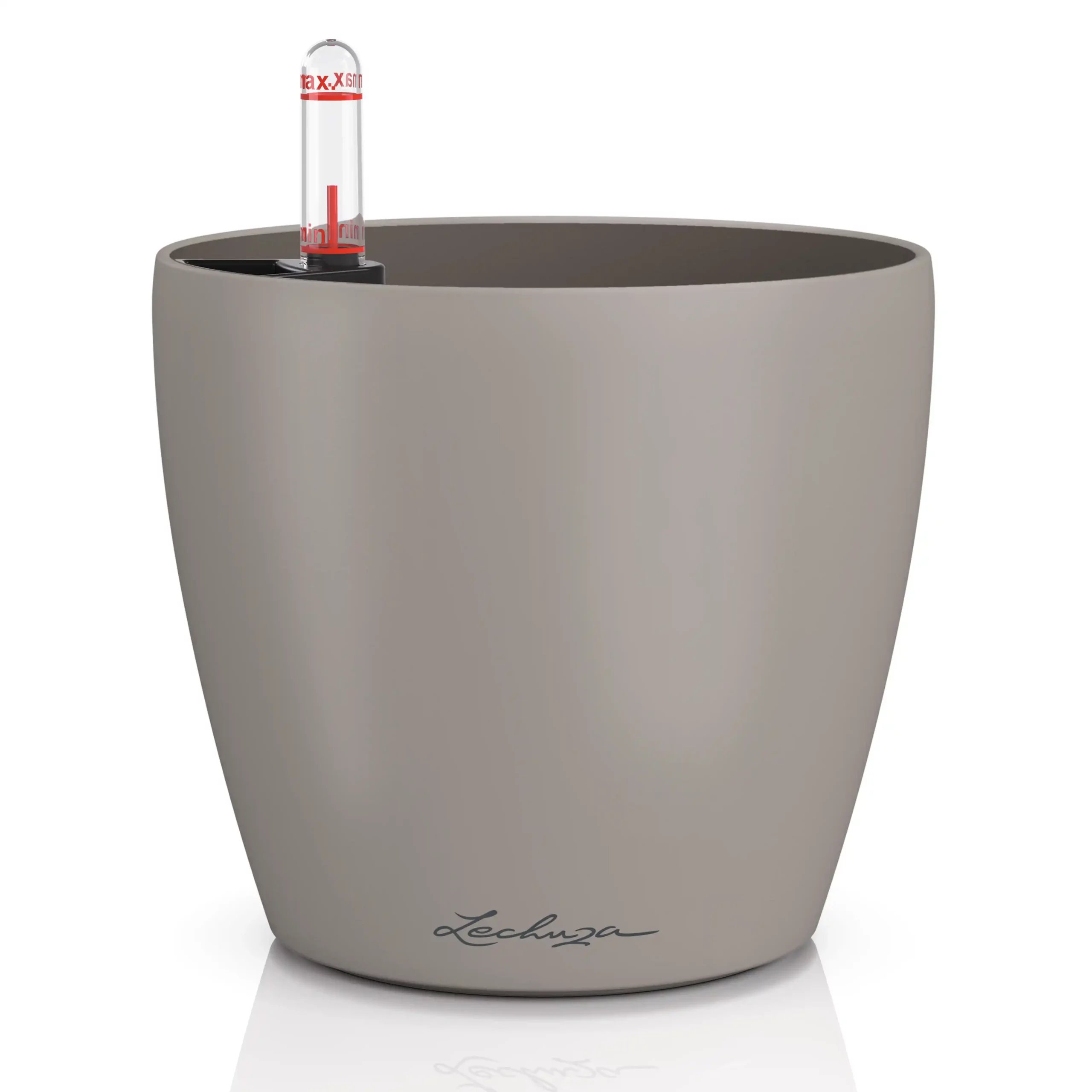 LECHUZA CLASSICO Color Round Poly Resin Self-watering Planter