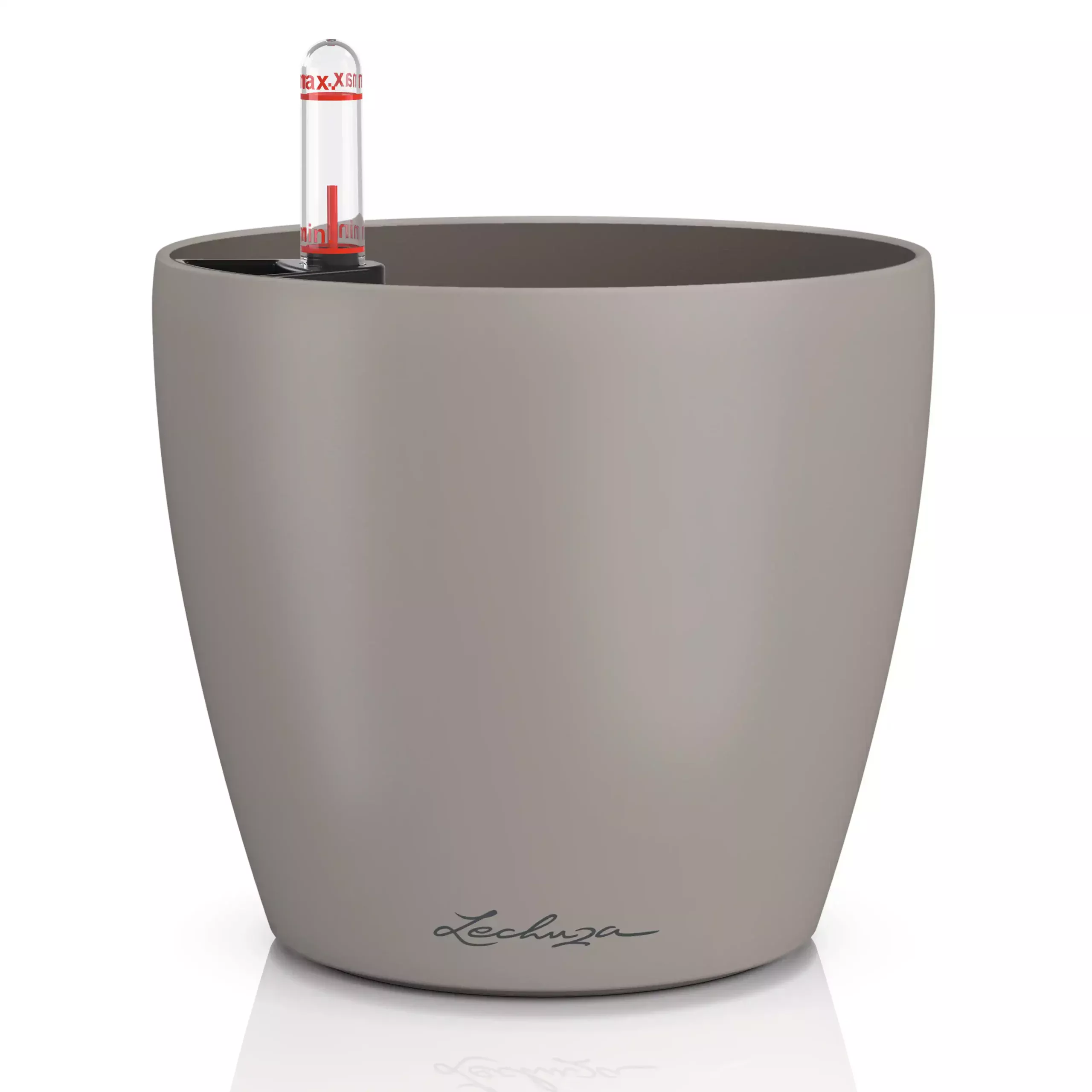 LECHUZA CLASSICO Color Round Poly Resin Self-watering Planter