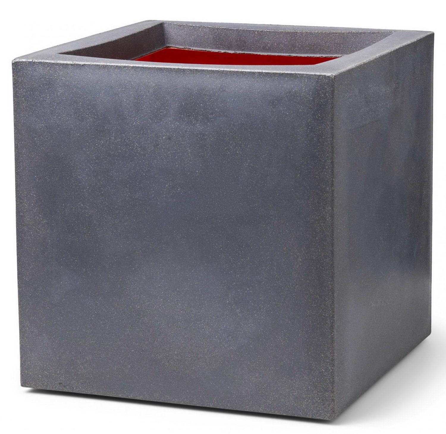 Square Resin Planter by Cadix Capi Tutch