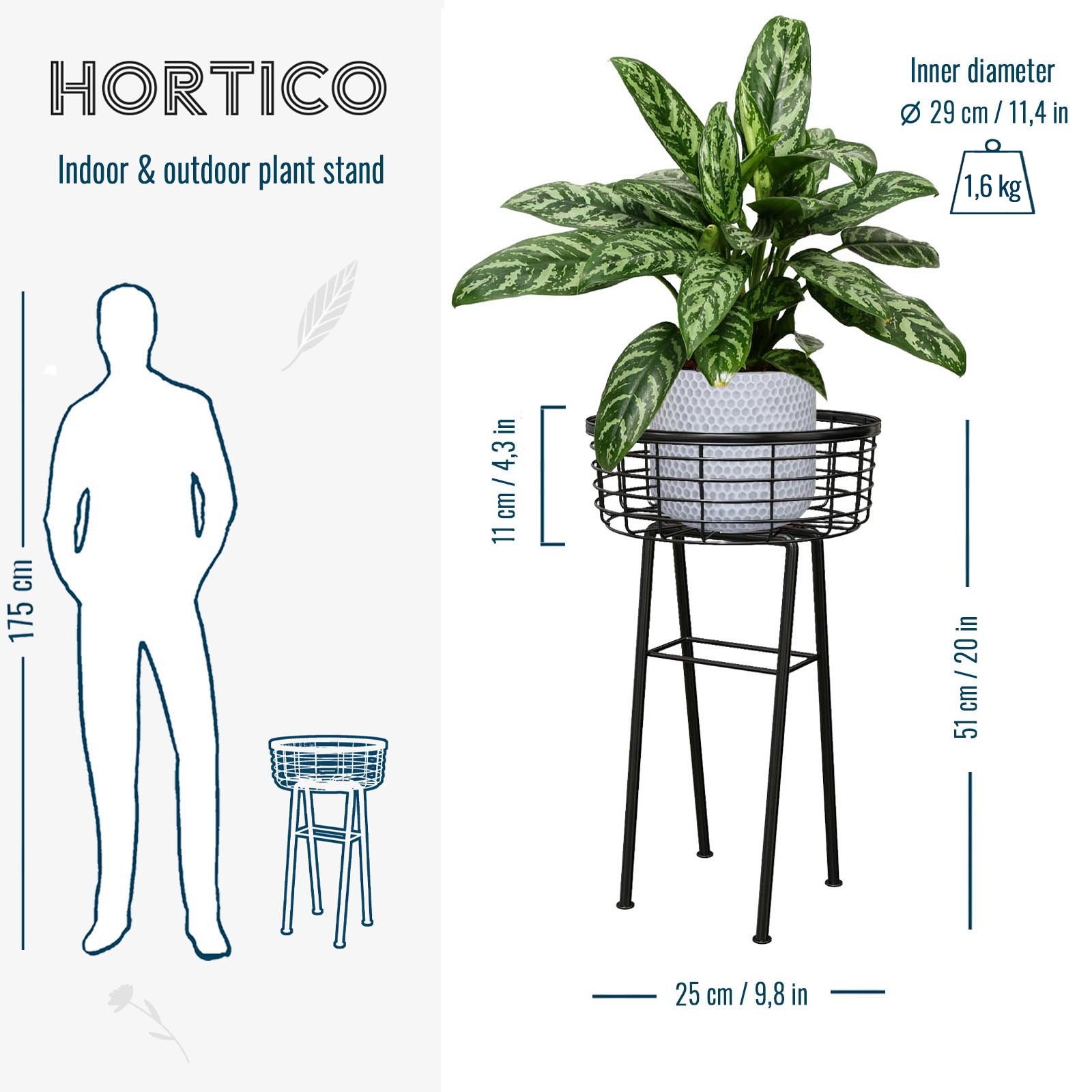 Modern Farmhouse Wire Basket Plant Stand