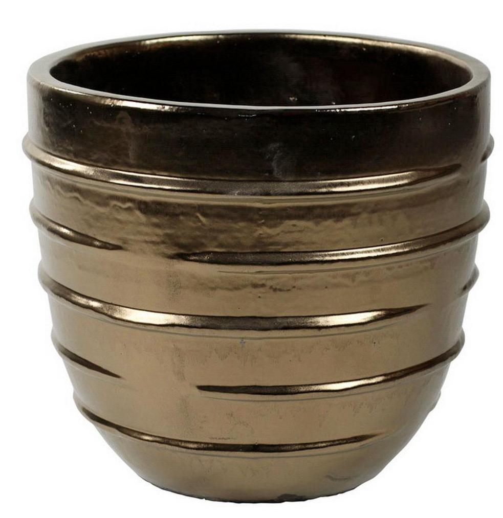 Ceramic Round Circular Glossy Planter Pot In/Out