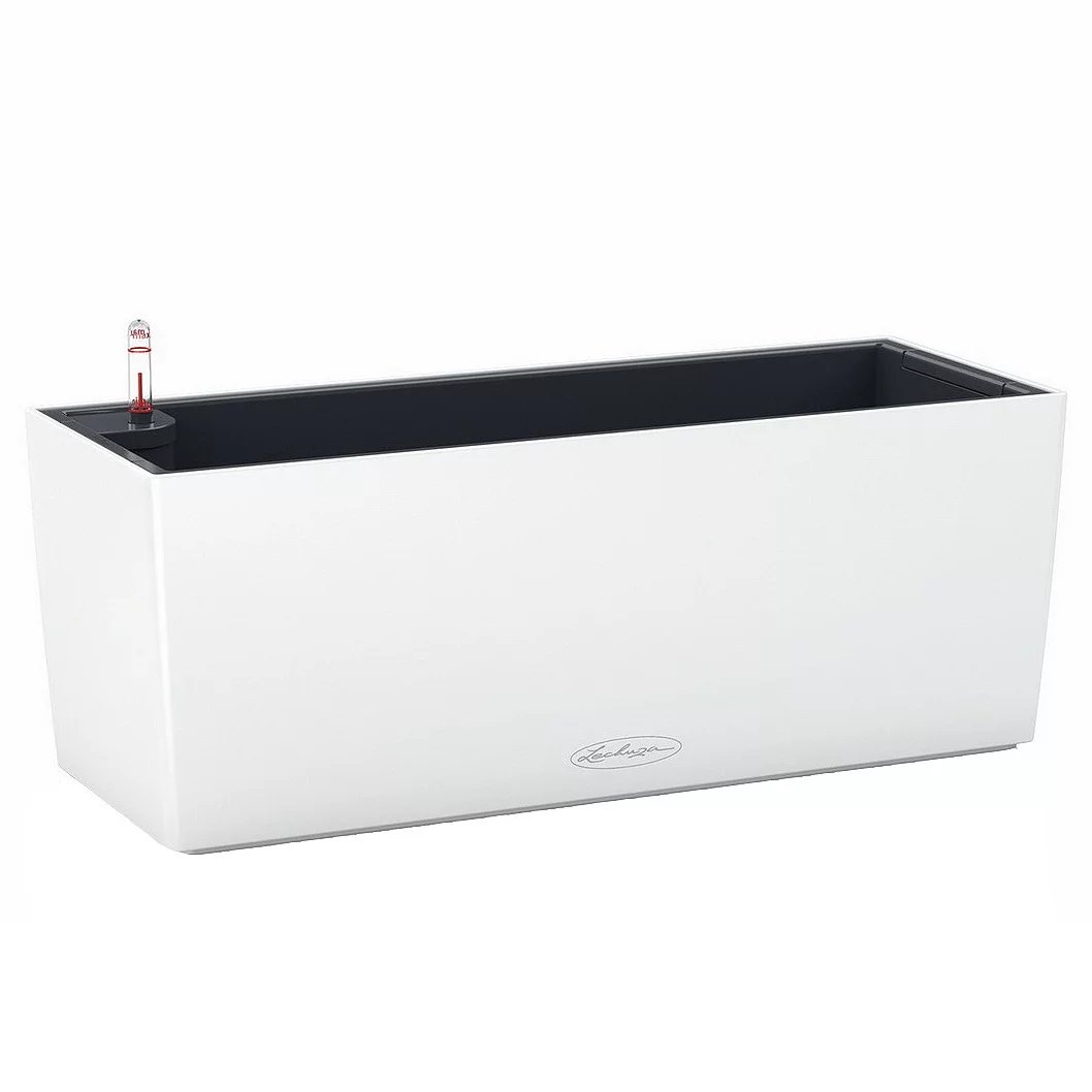 LECHUZA BALCONERA Color Trough Poly Resin Self-watering Planter