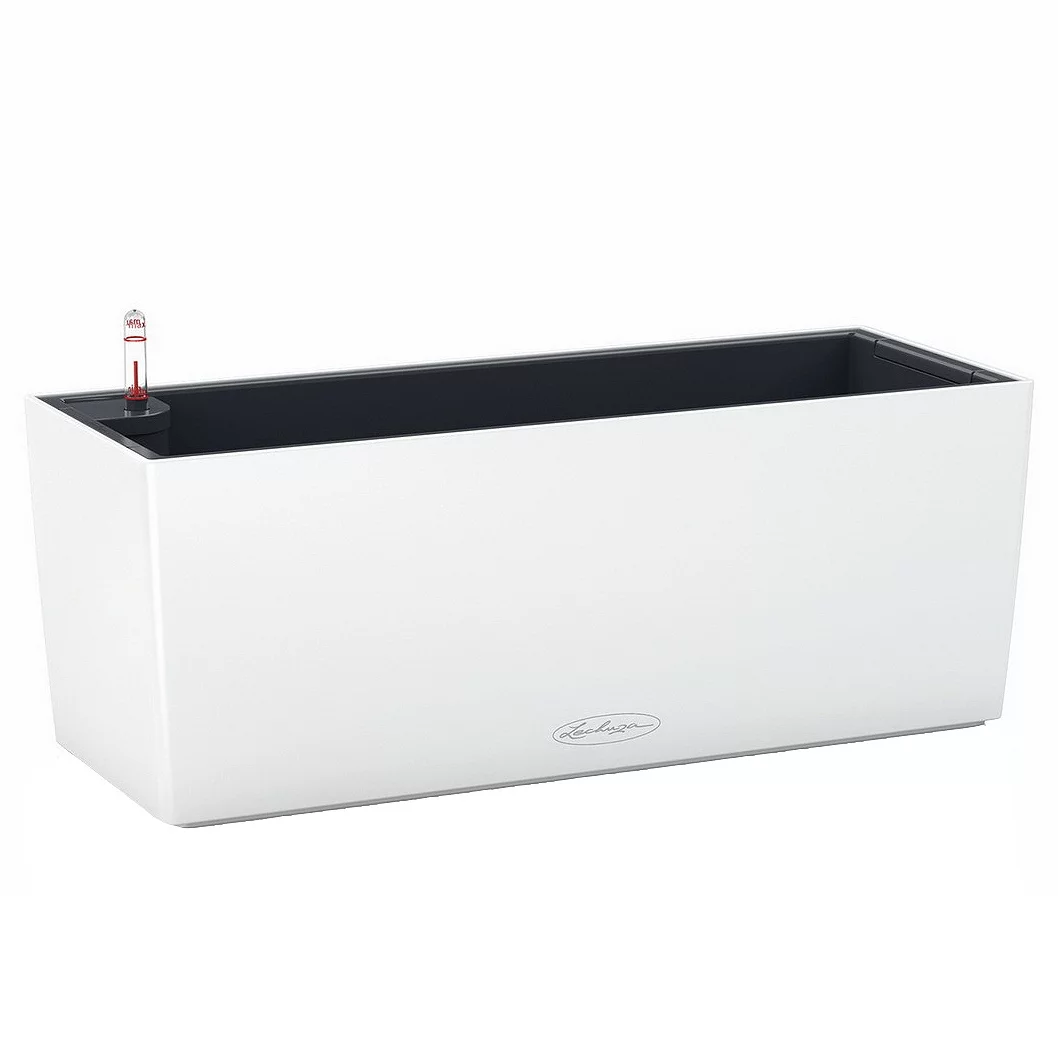 LECHUZA BALCONERA Color Trough Poly Resin Self-watering Planter