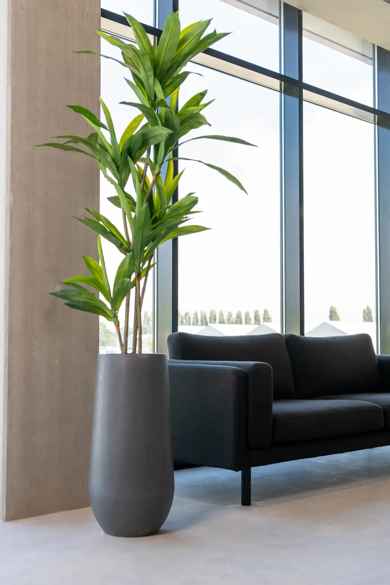 Fibrestone Nax Tall Planter by Idealist Premium