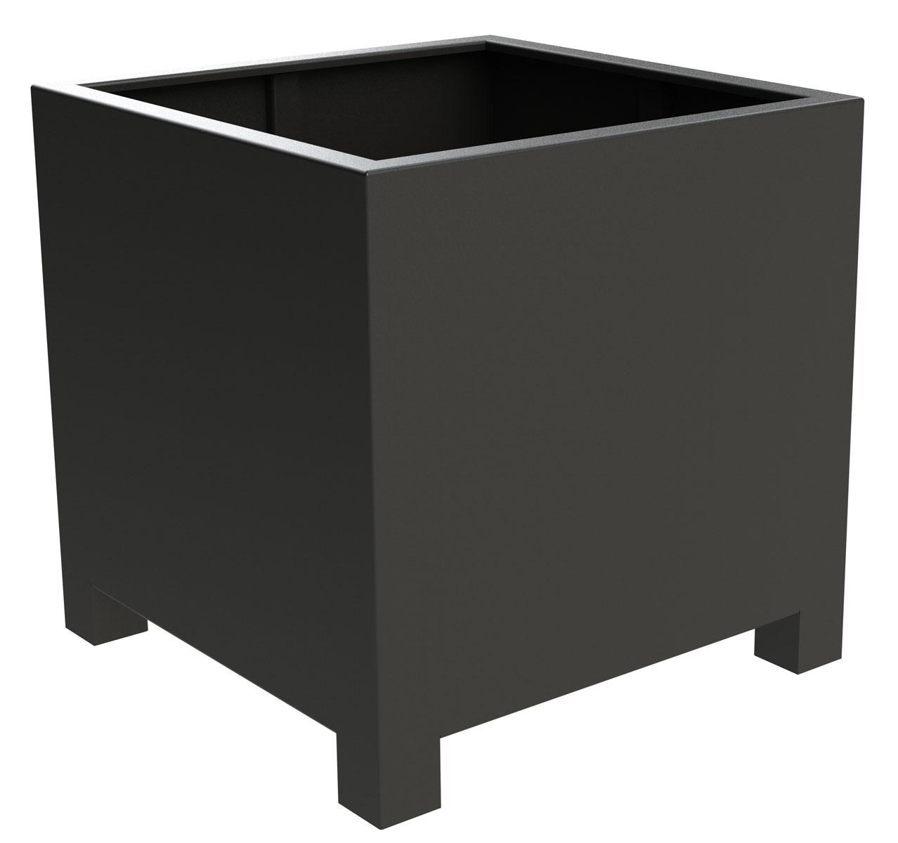 Florida with Feet Outdoor Aluminum Square Planter