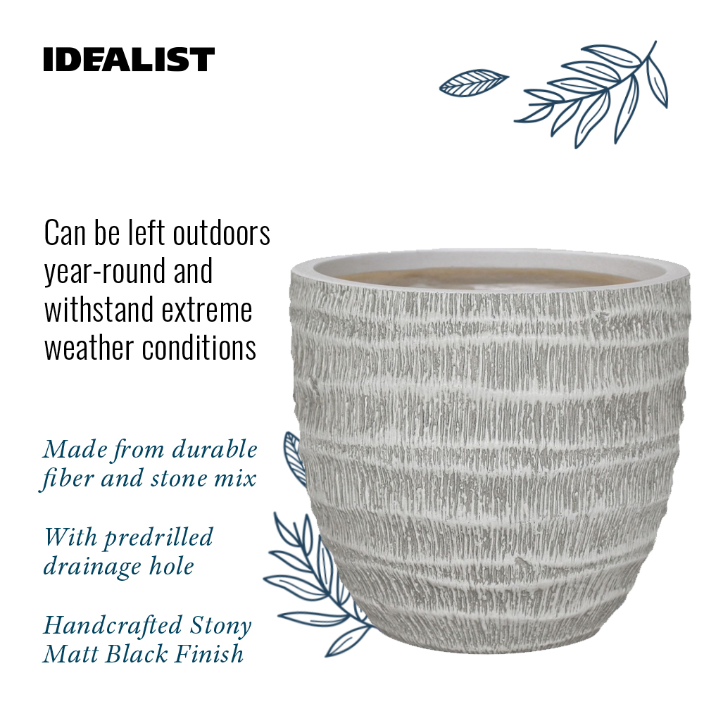 IDEALIST Lite Straw Plaited Style Egg Planter