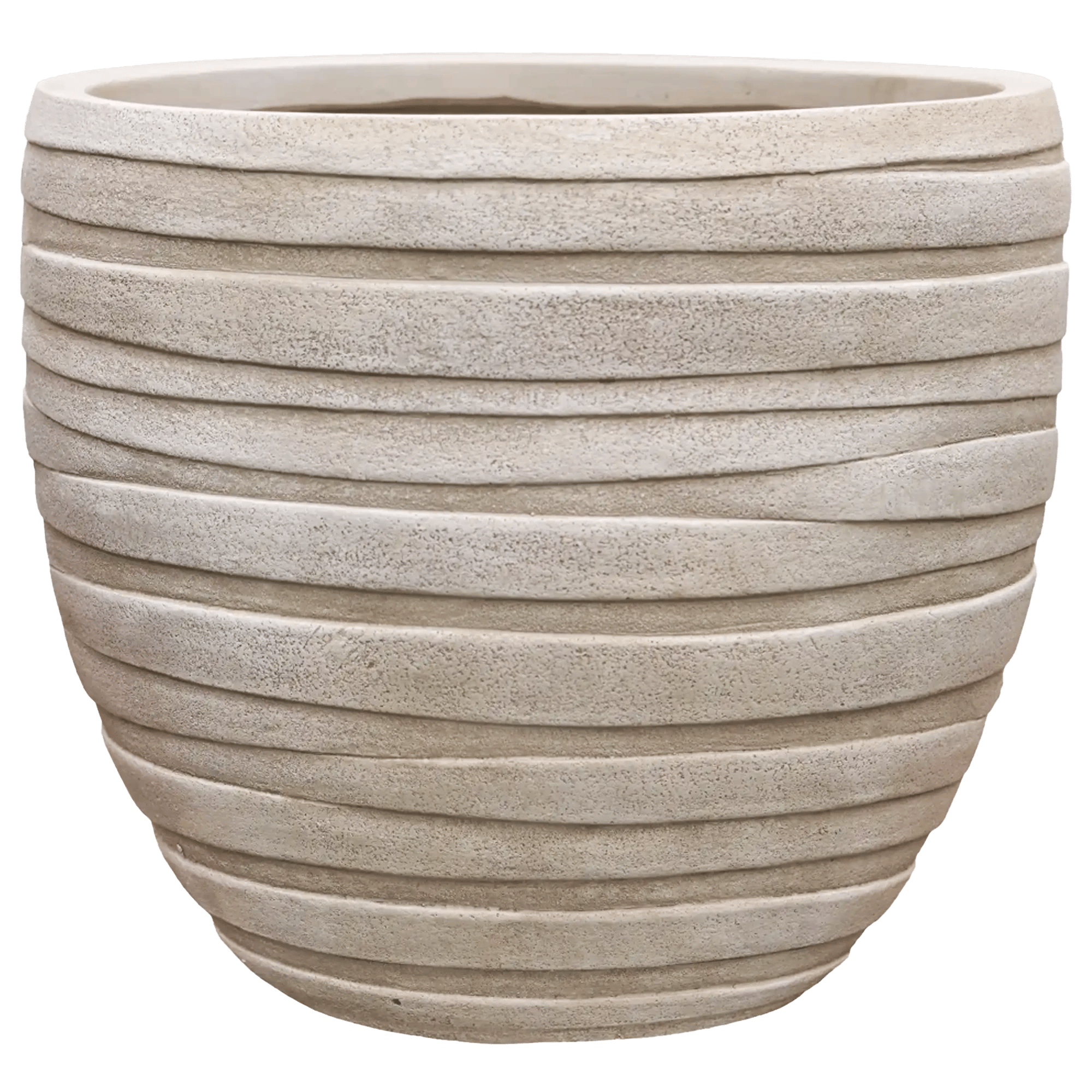 Tornado Fibreclay Egg Planter | Indoor and Outdoor Plant Pot