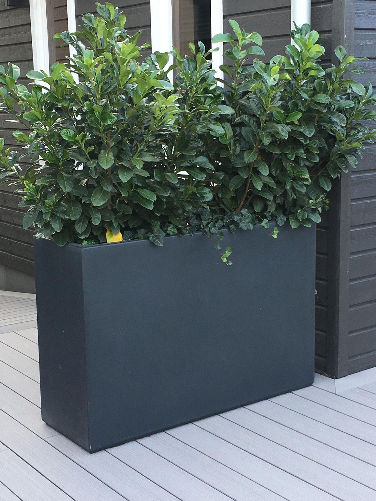 AXIS Trough Outdoor Fiberglass Planter