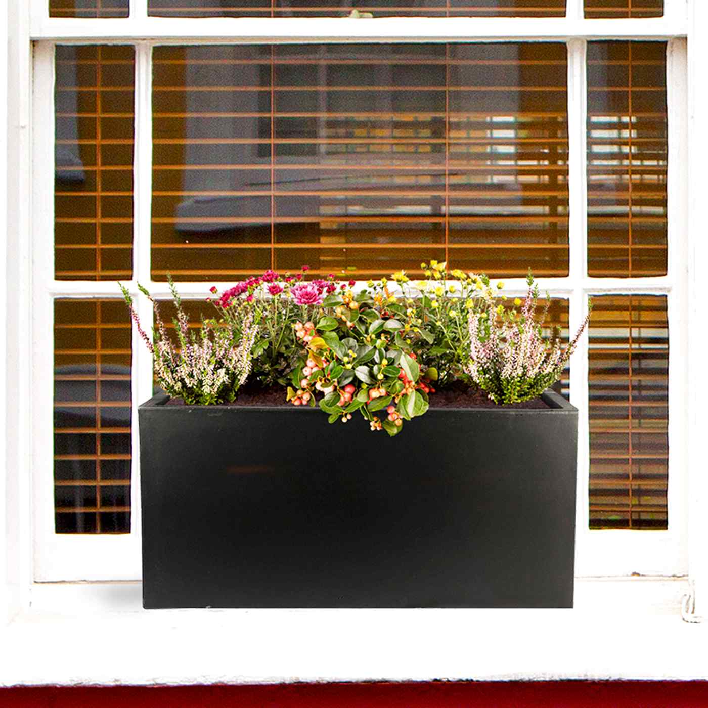 IDEALIST Lite Contemporary Light Concrete Trough Planter