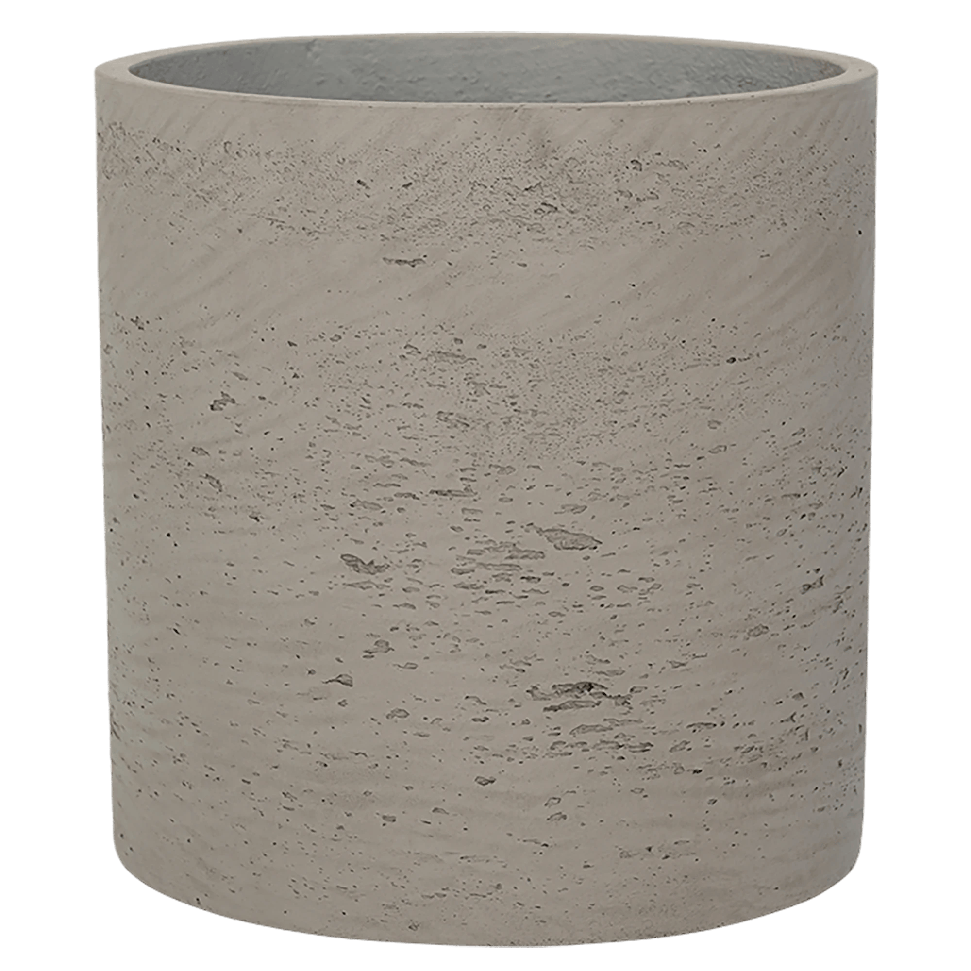 Rough Fibreclay Cylinder Planter | Indoor and Outdoor Plant Pot