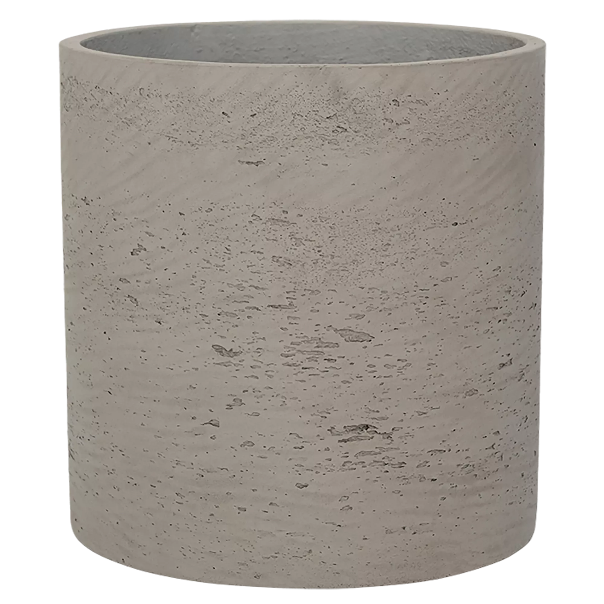 Rough Fibreclay Cylinder Planter | Indoor and Outdoor Plant Pot