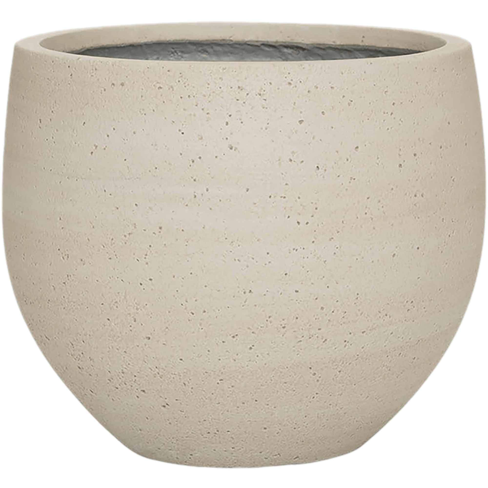 Cement & Stone Planter | Round Indoor and Outdoor Plant Pot