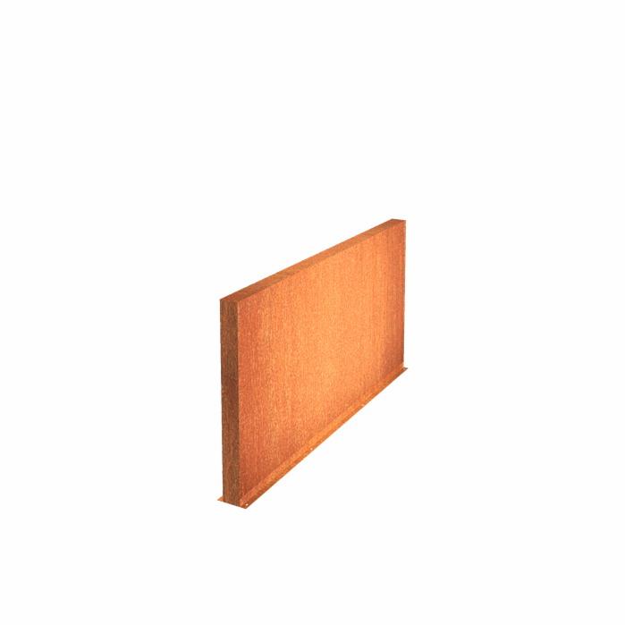 CorTen Long Low Wall