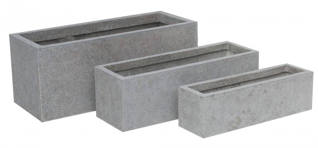 Trough Fiberstone Contemporary Planter By Cadix Capi Lux