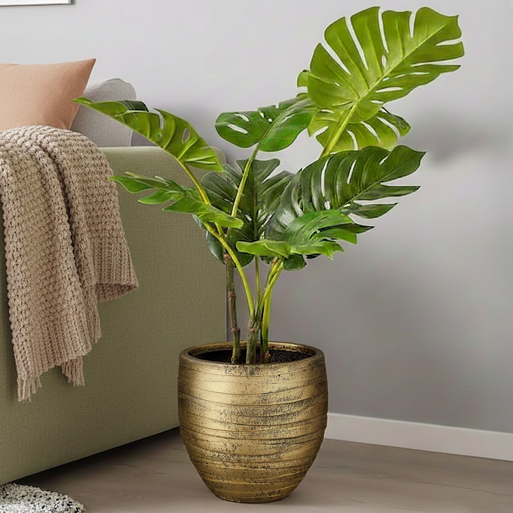 IDEALIST Lite Row Style Round Indoor Planter