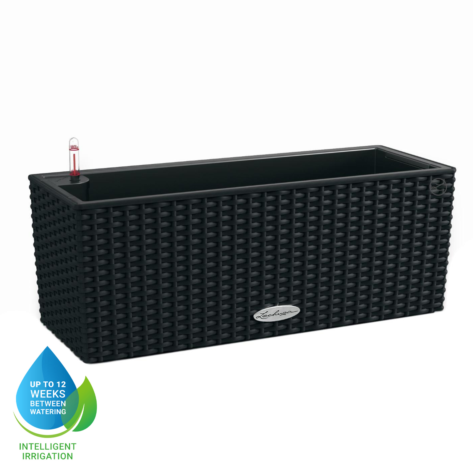 LECHUZA BALCONERA Cottage Trough Poly Resin Self-watering Planter