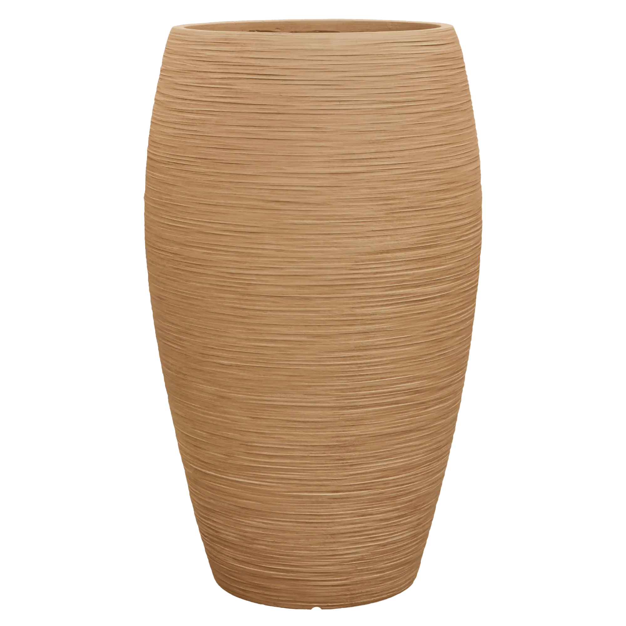 Dune Fibreclay Tall Planter | Indoor and Outdoor Plant Pot