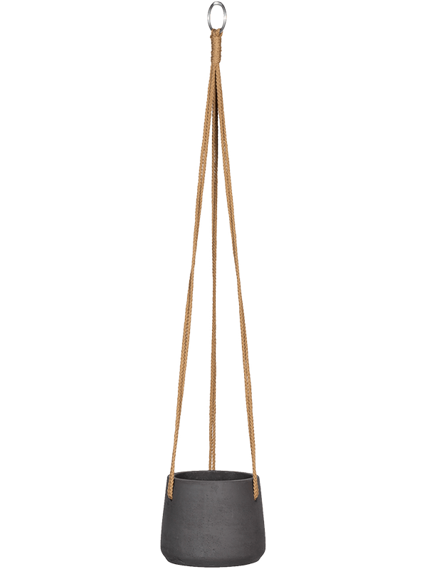 Rough Fibreclay Hanging Planter | Indoor and Outdoor Plant Pot