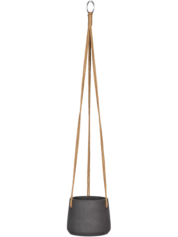 Rough Fibreclay Hanging Planter | Indoor and Outdoor Plant Pot