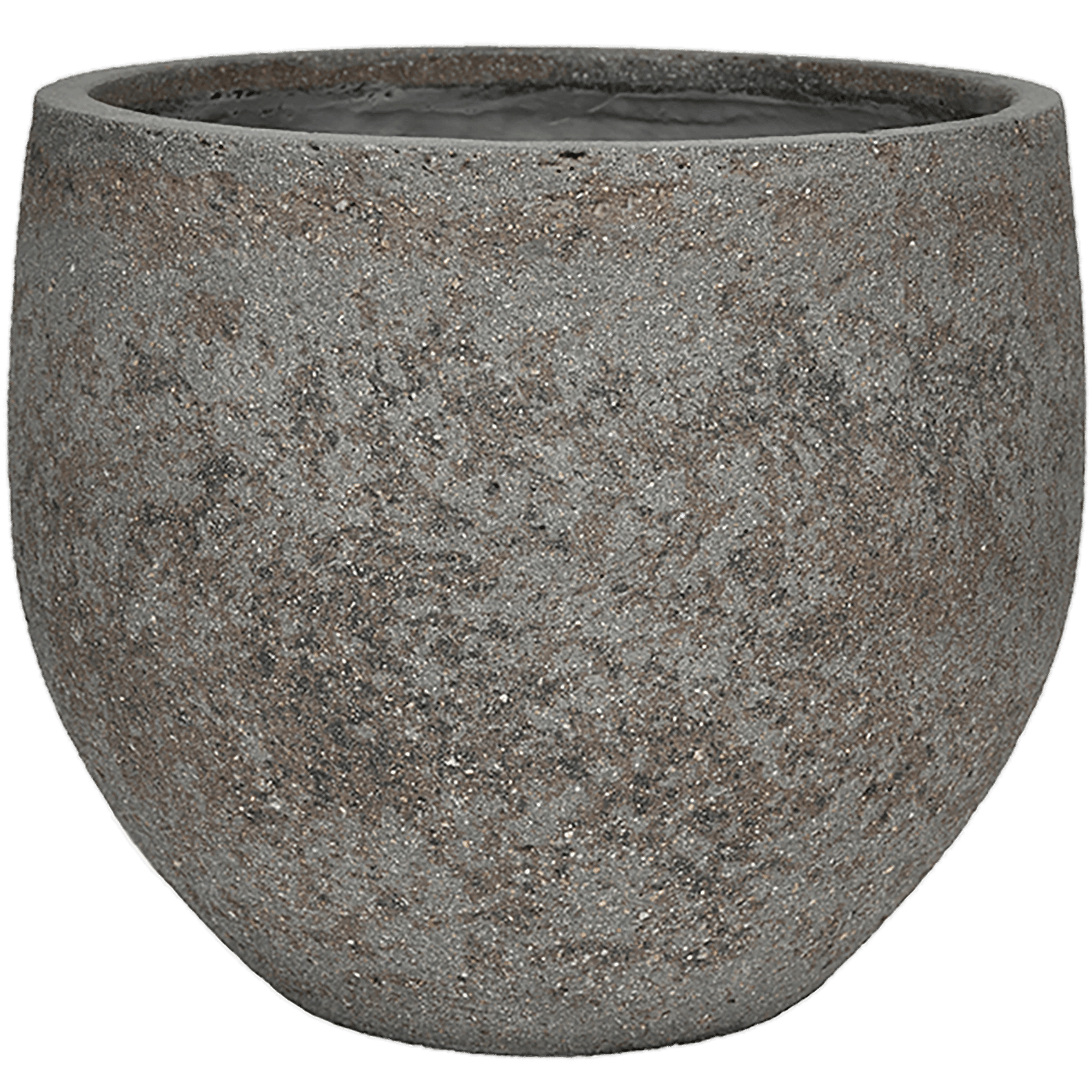 Cement & Stone Planter | Round Indoor and Outdoor Plant Pot