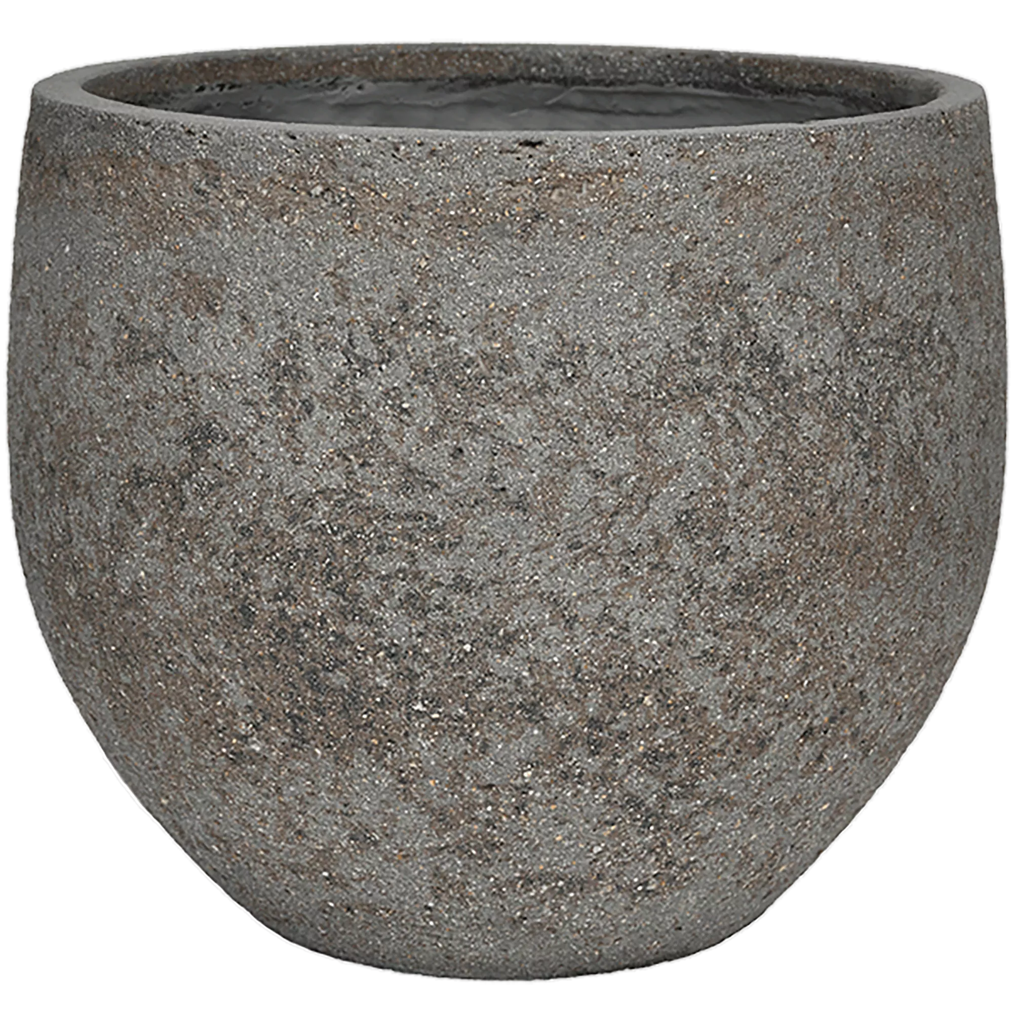Cement & Stone Planter | Round Indoor and Outdoor Plant Pot
