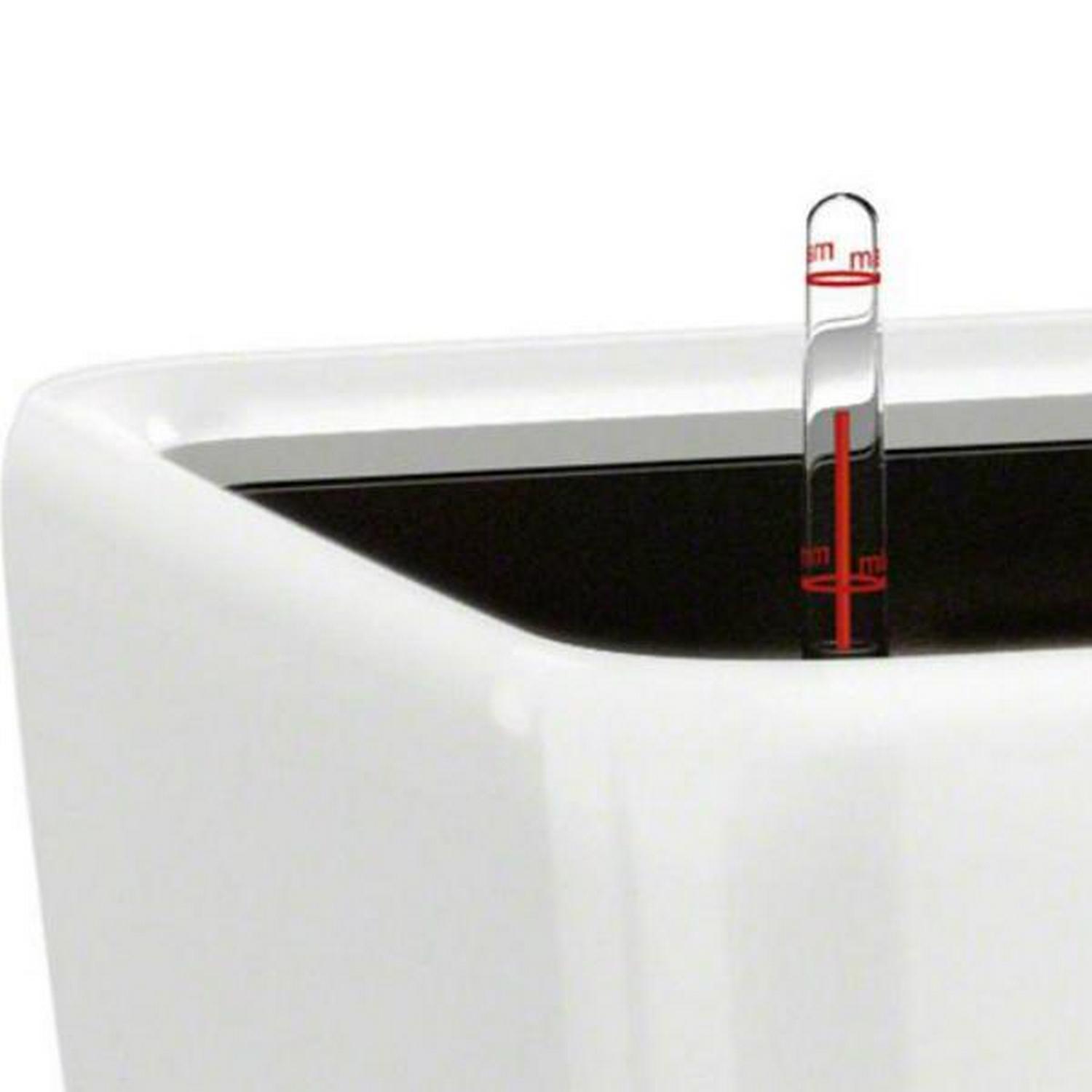 LECHUZA Quadro LS Square Poly Resin Self-watering Planter Set