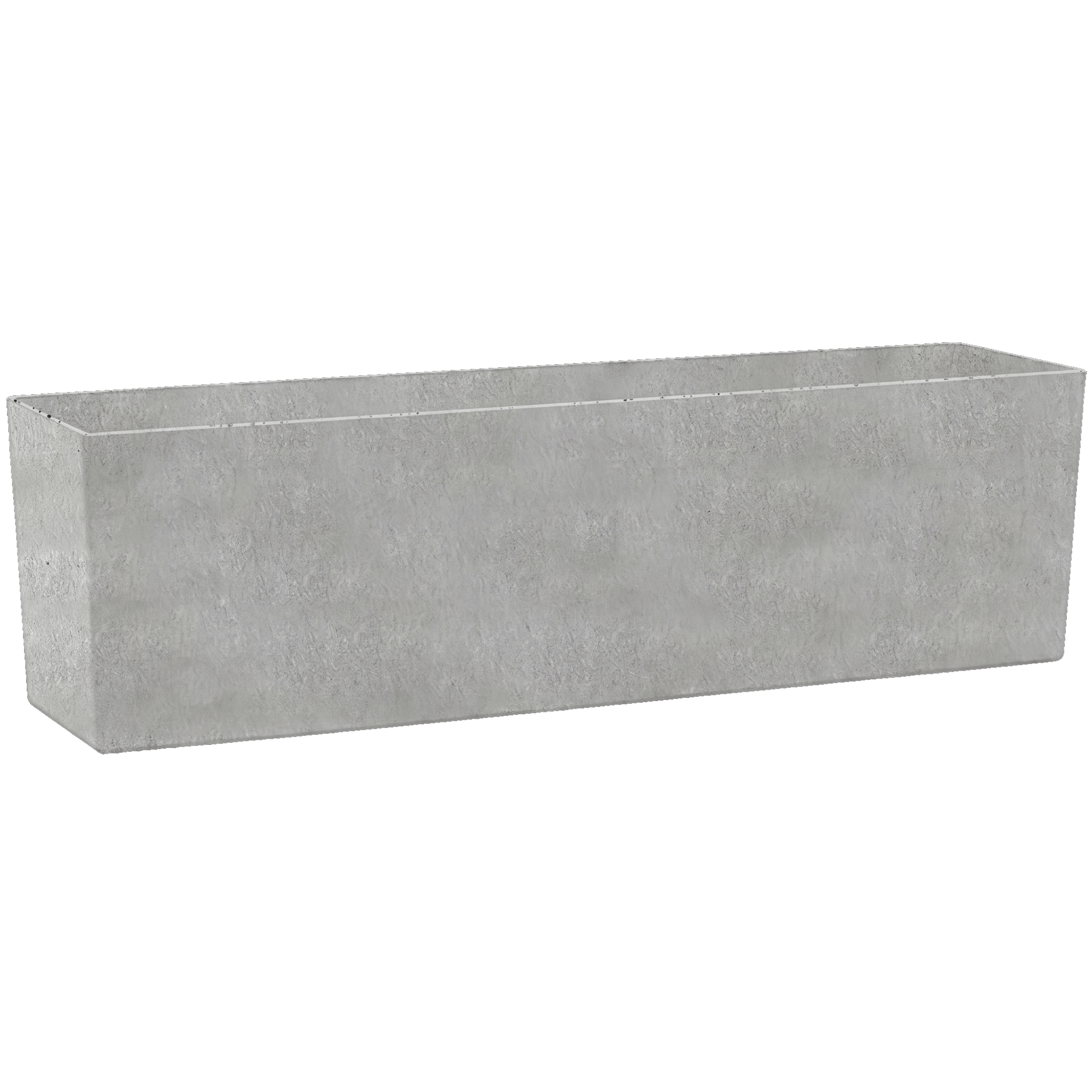Ecoline Recycled RAL Window Box Planter | Rough Indoor and Outdoor Plant Pot