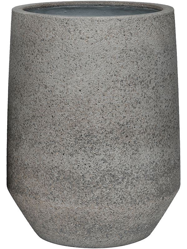 Cement & Stone Tall Planter | Indoor and Outdoor Plant Pot Vase