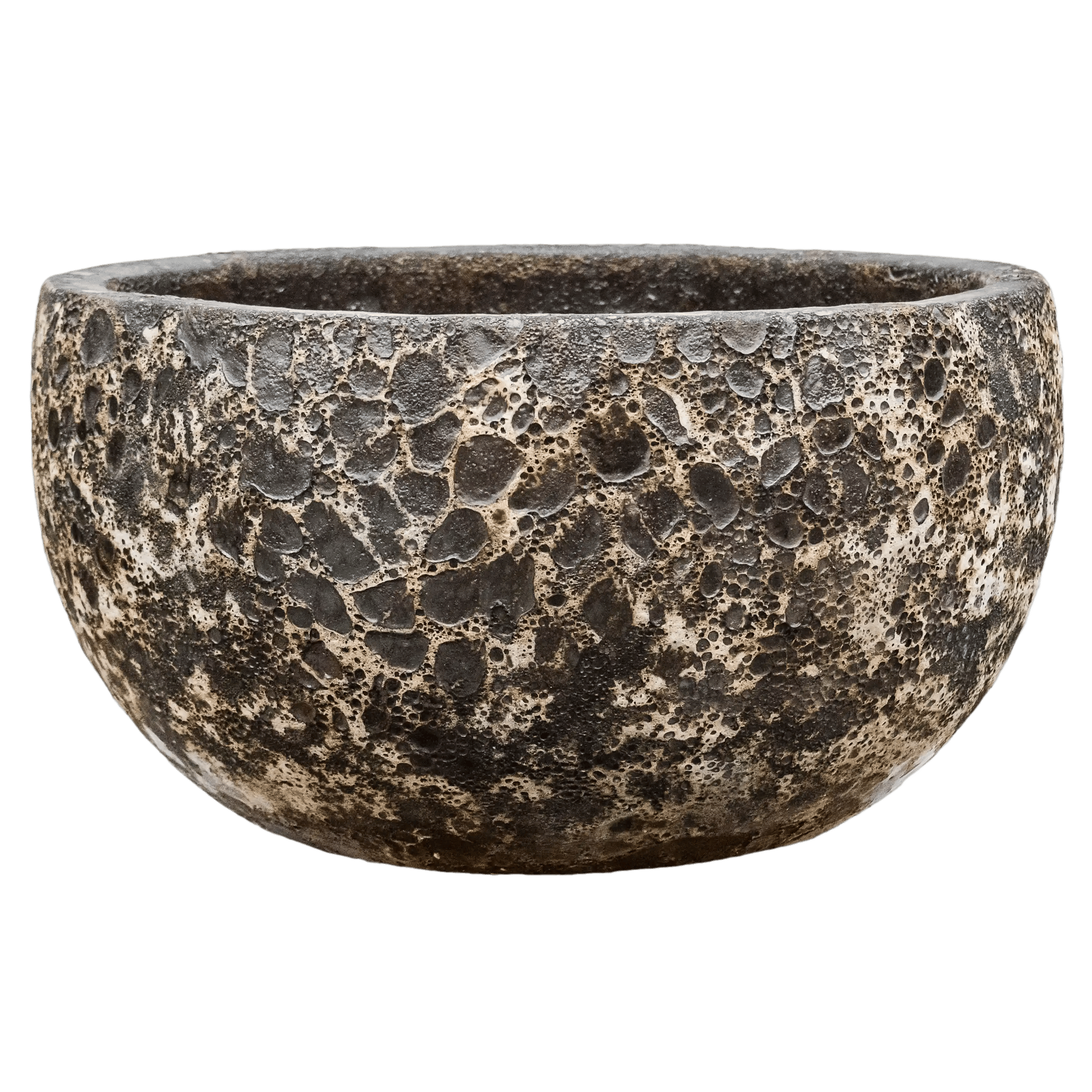 Lava Ceramic Bowl Planter | Indoor and Outdoor Plant Pot
