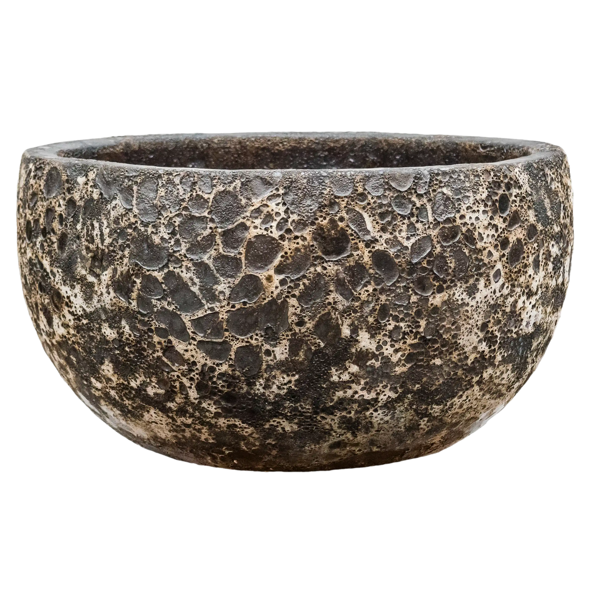 Lava Ceramic Bowl Planter | Indoor and Outdoor Plant Pot