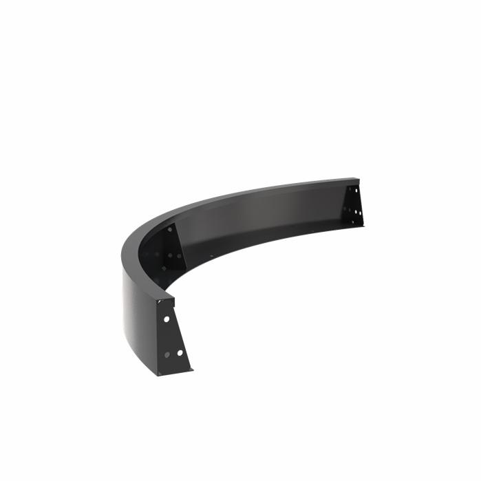 Aluminium 4ml Retaining Wall Outside Curve