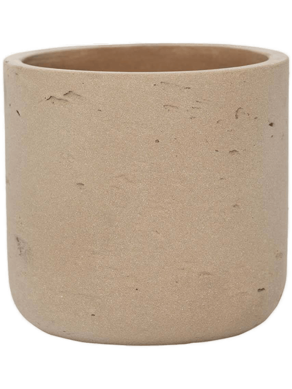 Rough Fibreclay Planter | Indoor and Outdoor Plant Pot Cylinder