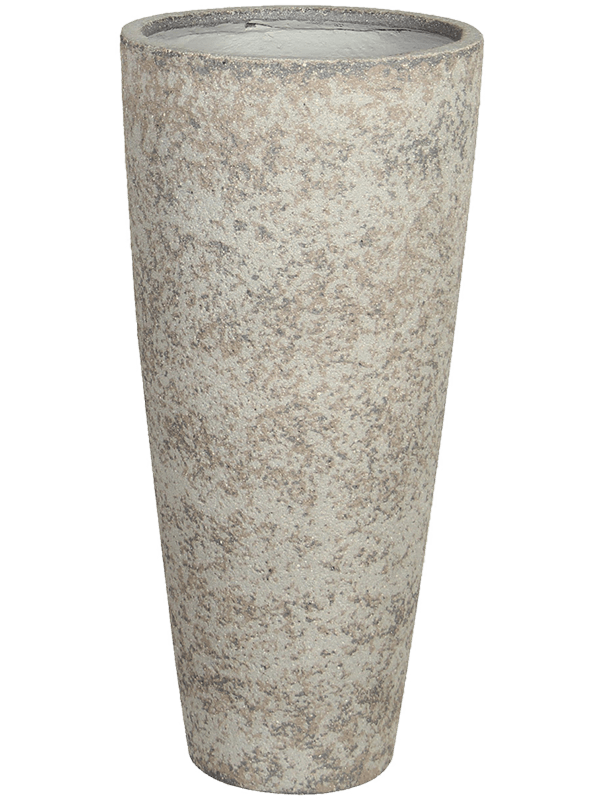 Cement & Stone Tall Planter | Indoor and Outdoor Plant Pot