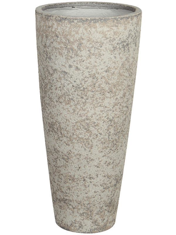 Cement & Stone Tall Planter | Indoor and Outdoor Plant Pot