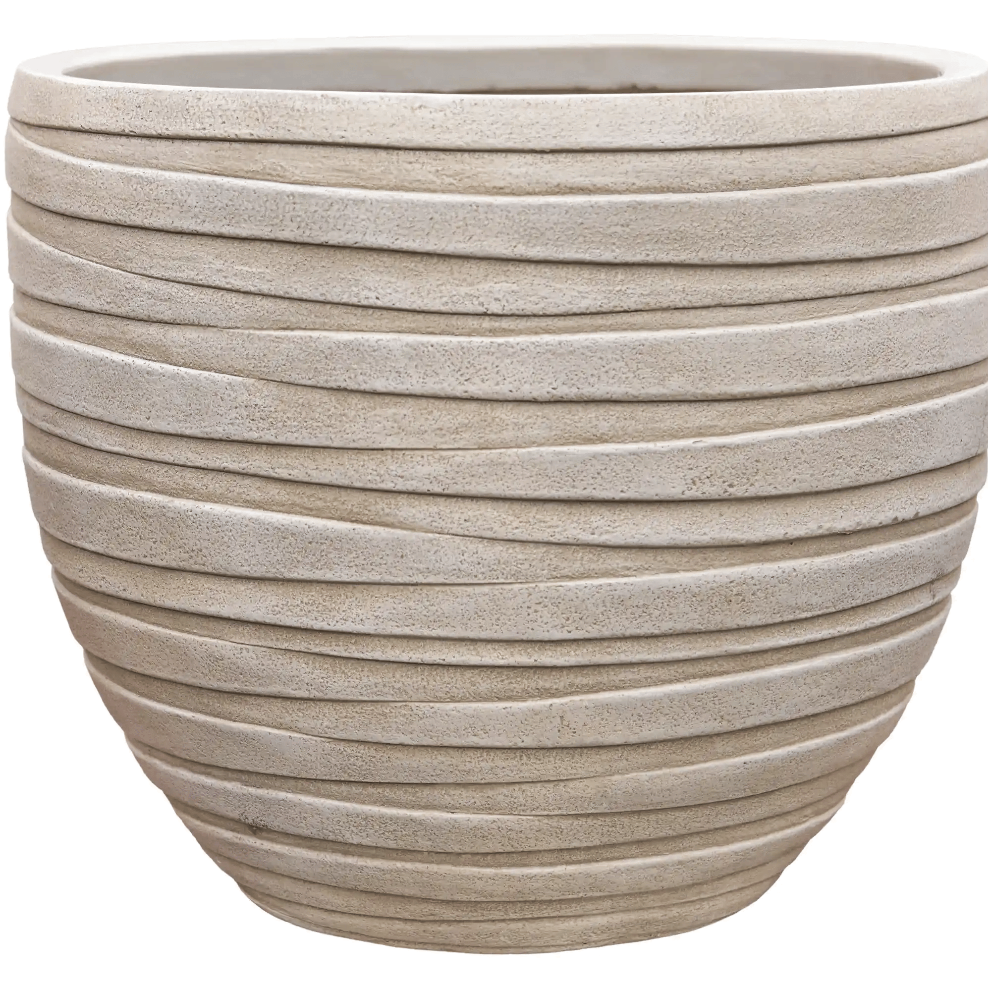 Tornado Fibreclay Egg Planter | Indoor and Outdoor Plant Pot