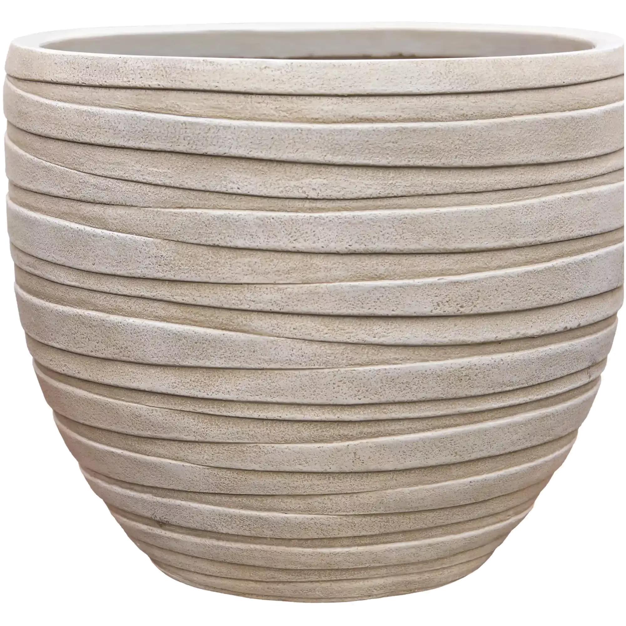 Tornado Fibreclay Egg Planter | Indoor and Outdoor Plant Pot