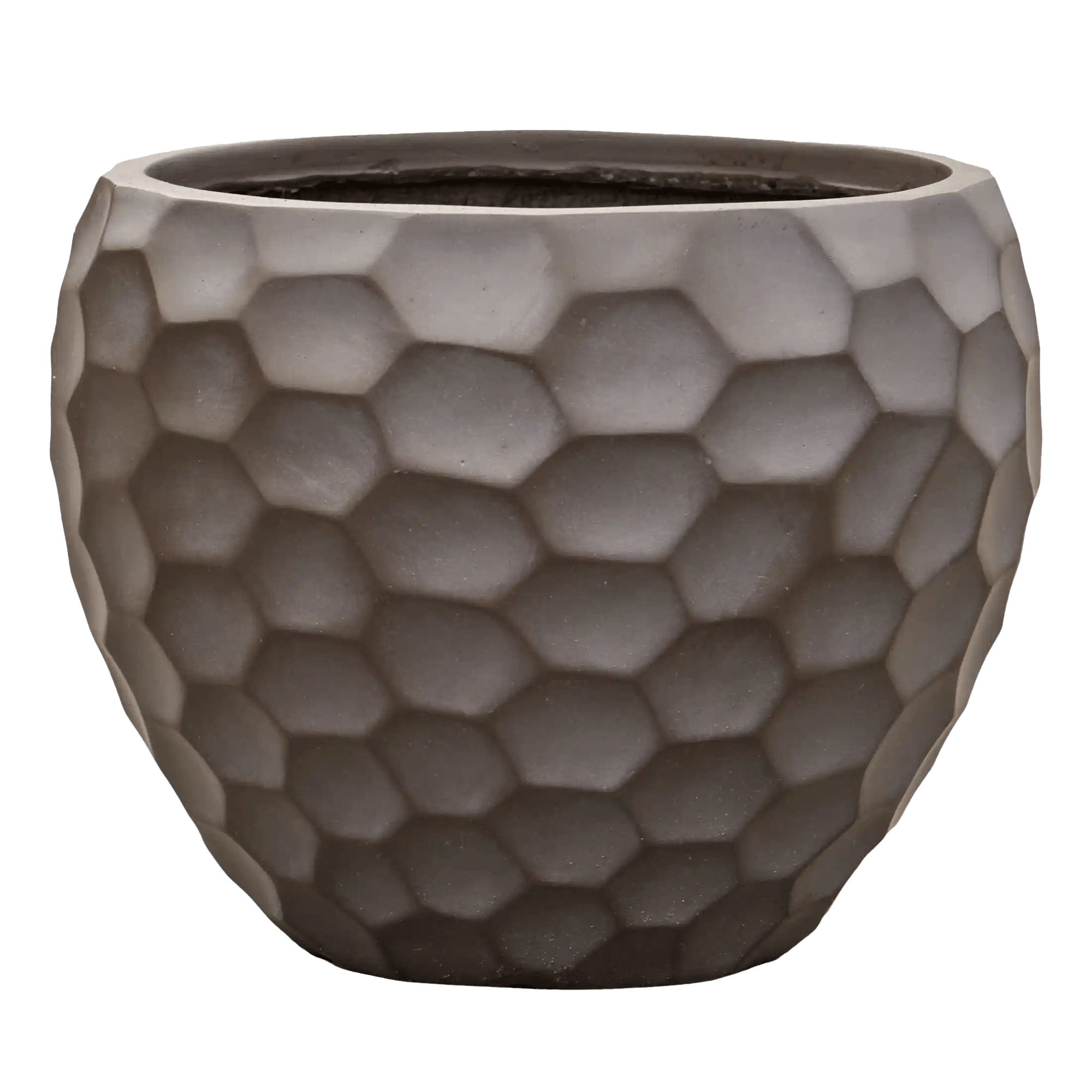 Tortuga Fibreclay Planter | Tapered Round Indoor and Outdoor Plant Pot