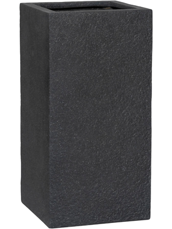 Granite Bouvy L Midnight Square Planter