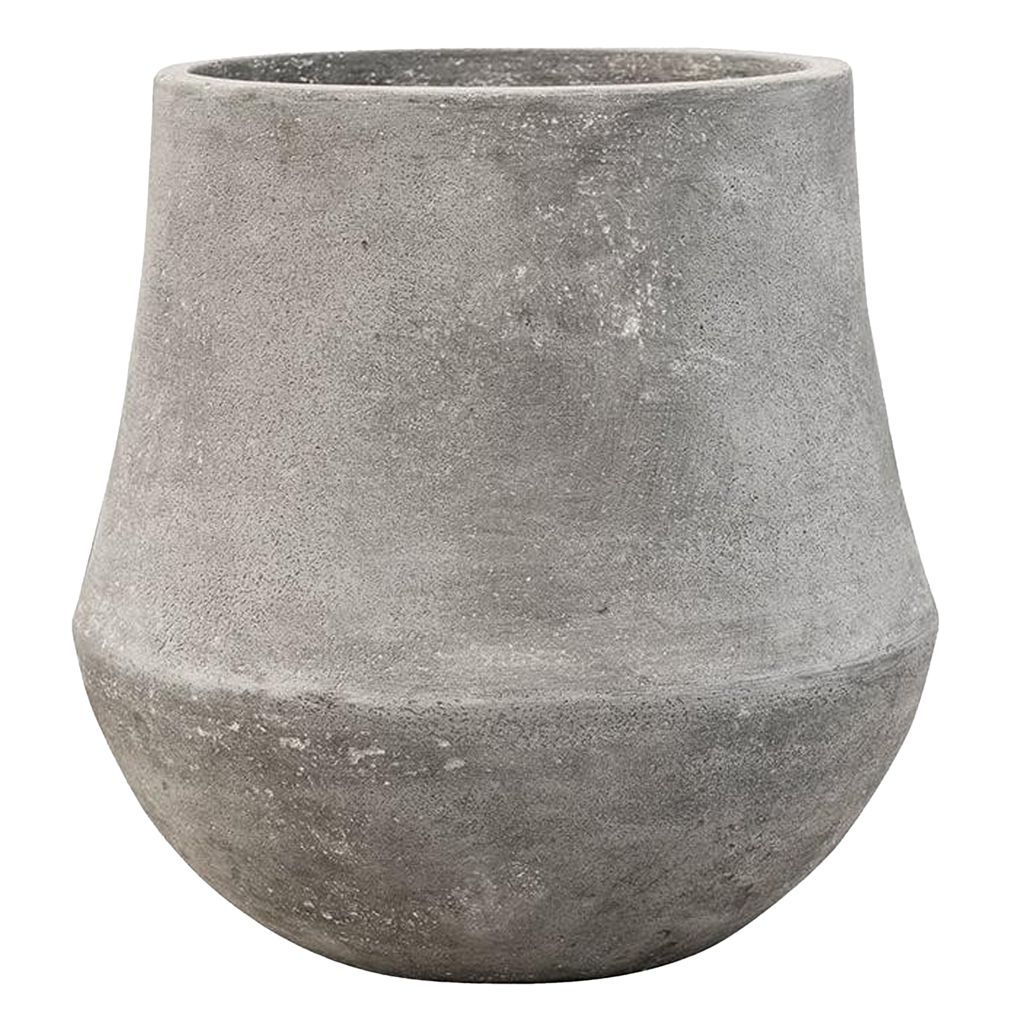 Polystone Planter | Tapered Round Indoor and Outdoor Plant Pot 