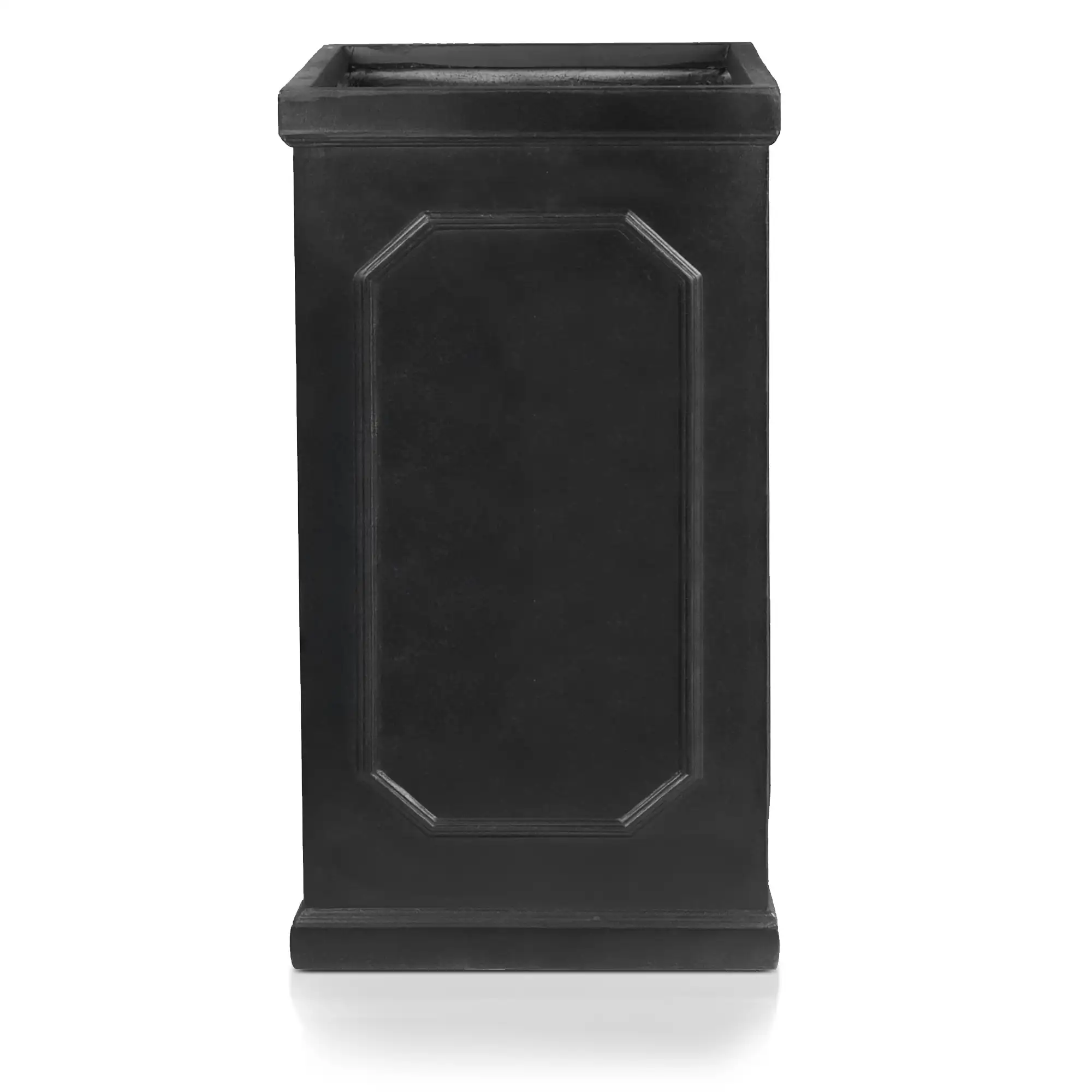 IDEALIST Lite Faux Lead Chelsea Light Concrete Tall Square Planter