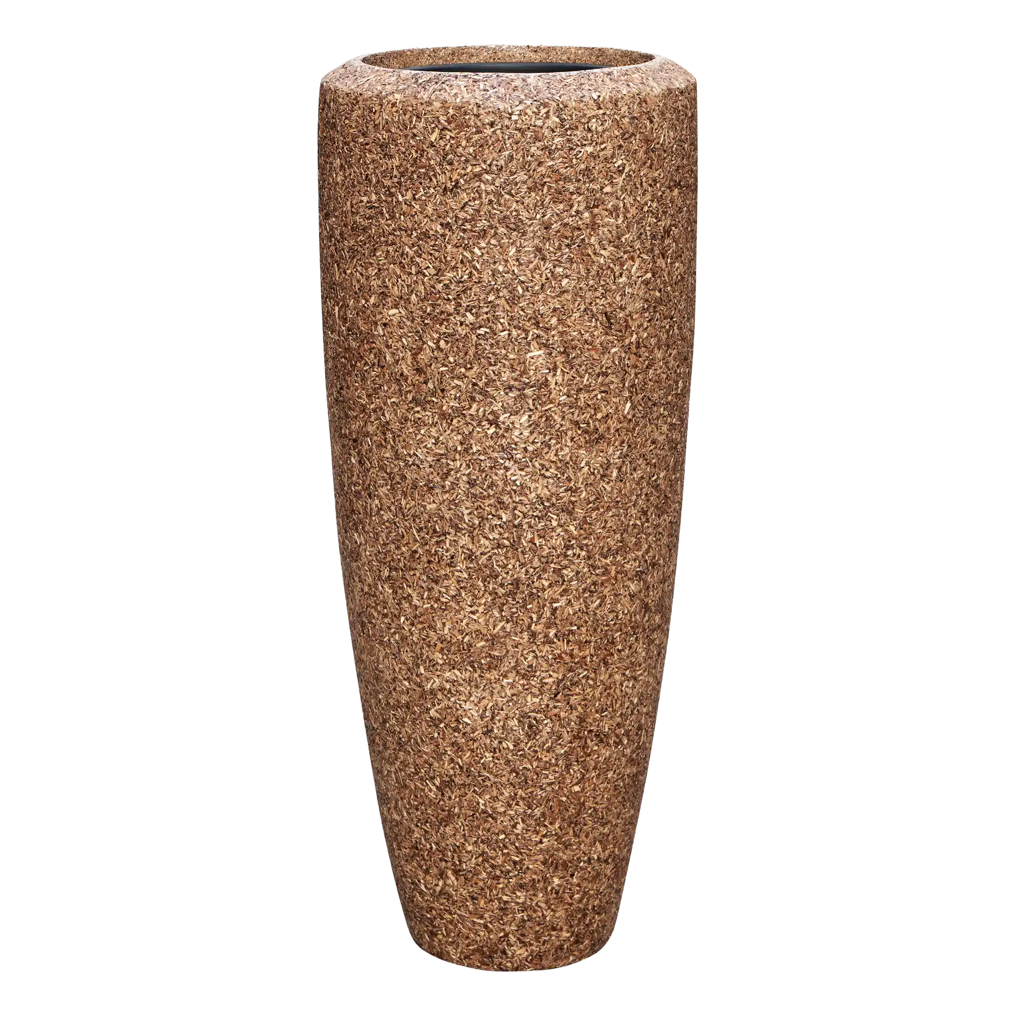 Naturescast Tall Planter + Liner | Natural Indoor Plant Pot