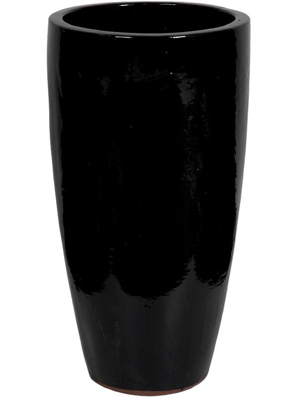 Ceramic Round Tall Glossy Planter Pot In/Out