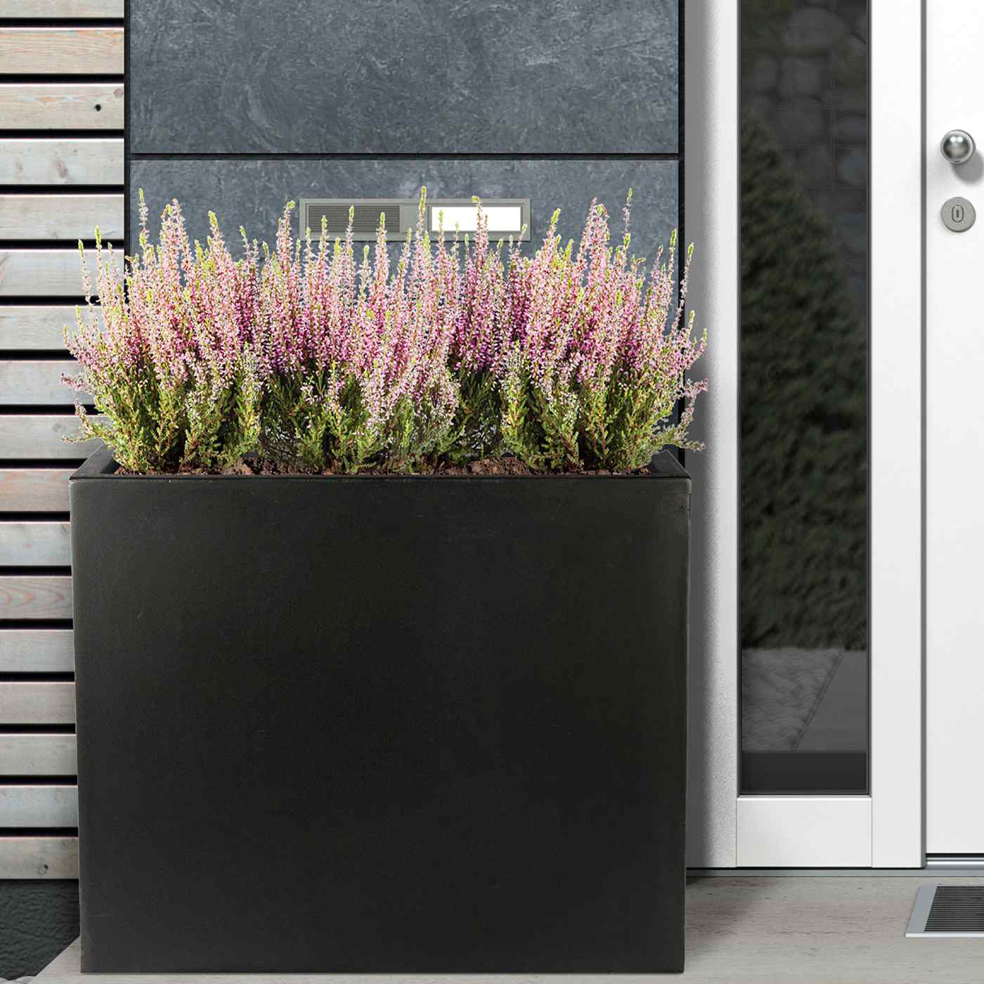 IDEALIST Lite Contemporary Light Concrete Trough Planter