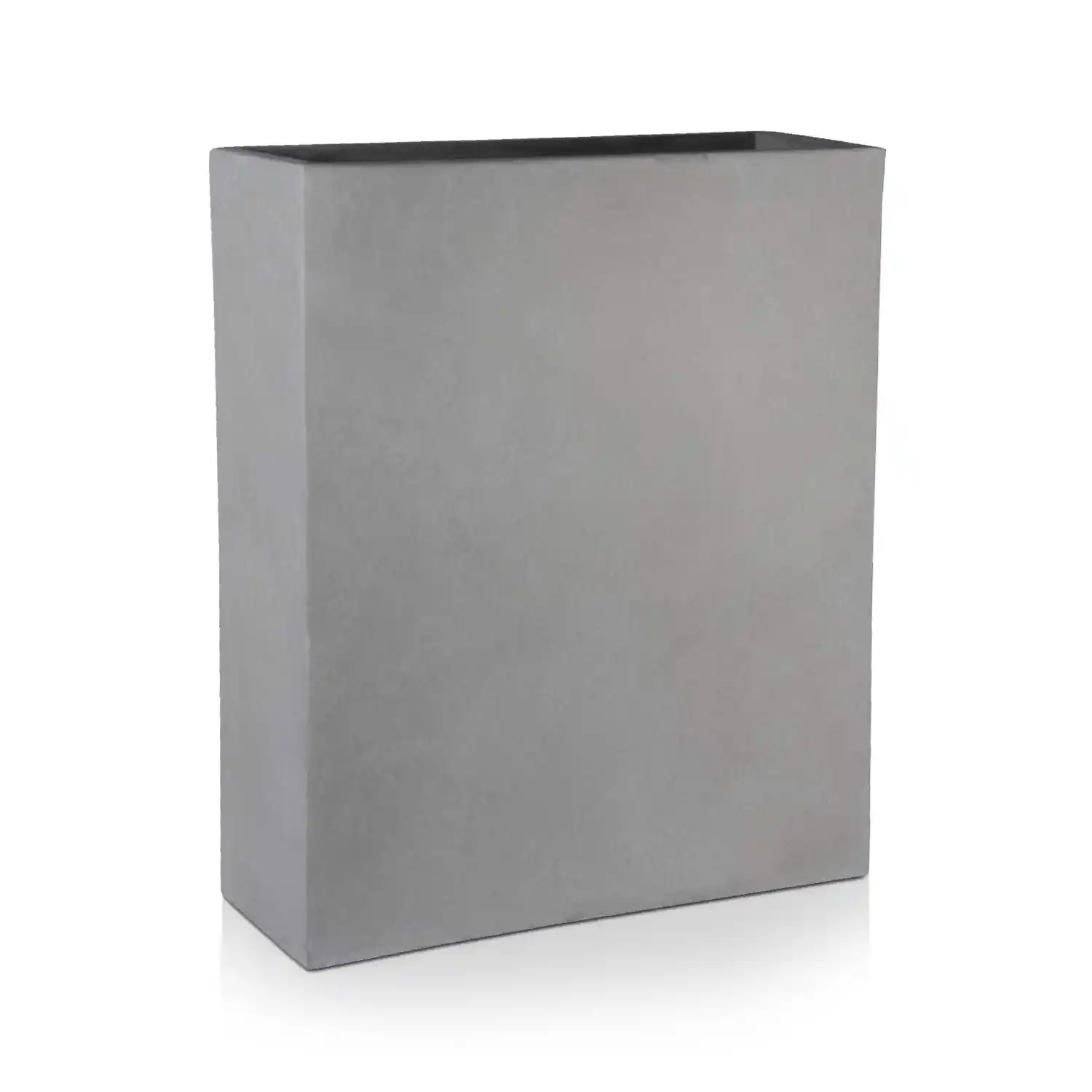 IDEALIST Lite Narrow Contemporary Light Concrete Trough Planter