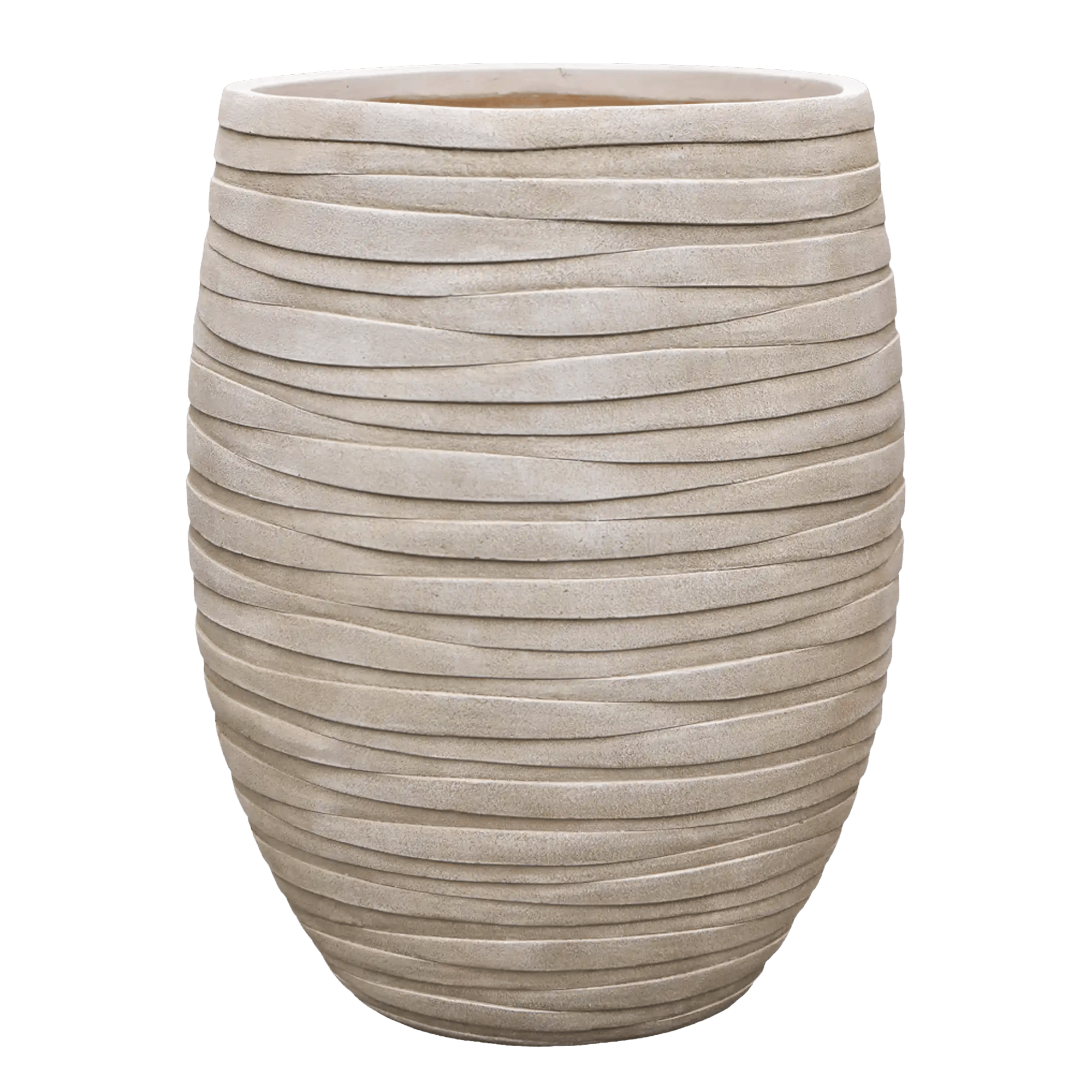 Tornado Fibreclay Tapered Planter | Indoor and Outdoor Plant Pot