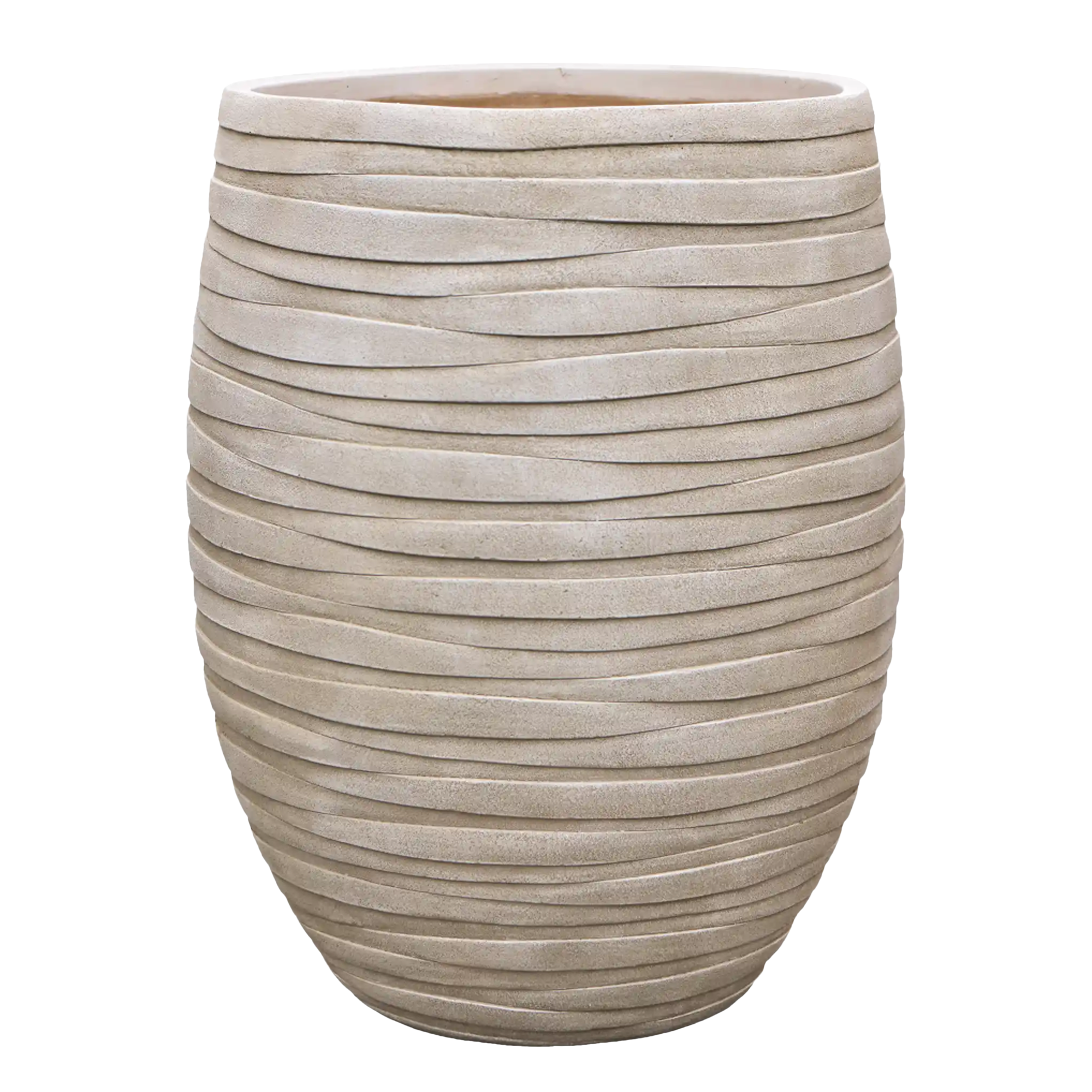 Tornado Fibreclay Tapered Planter | Indoor and Outdoor Plant Pot