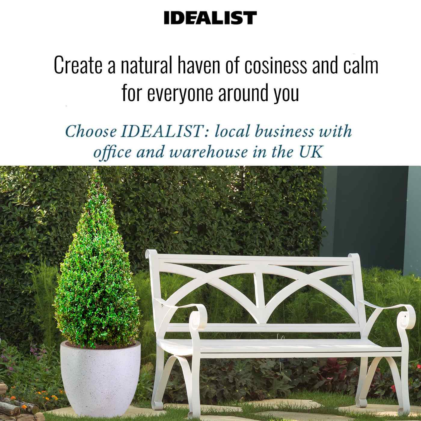 IDEALIST Lite Contemporary Light Concrete Egg Planter