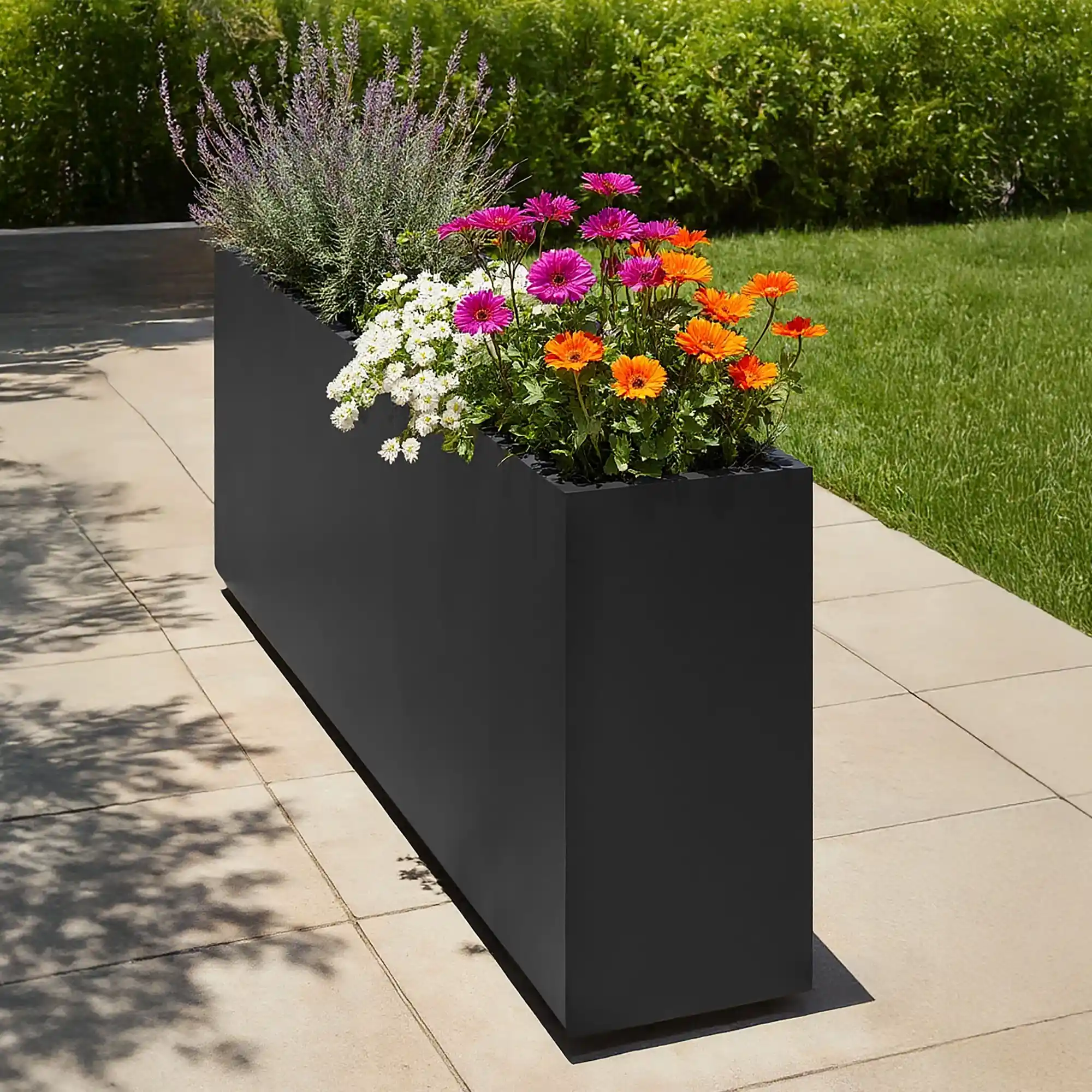 AXIS Trough Outdoor Fiberglass Planter