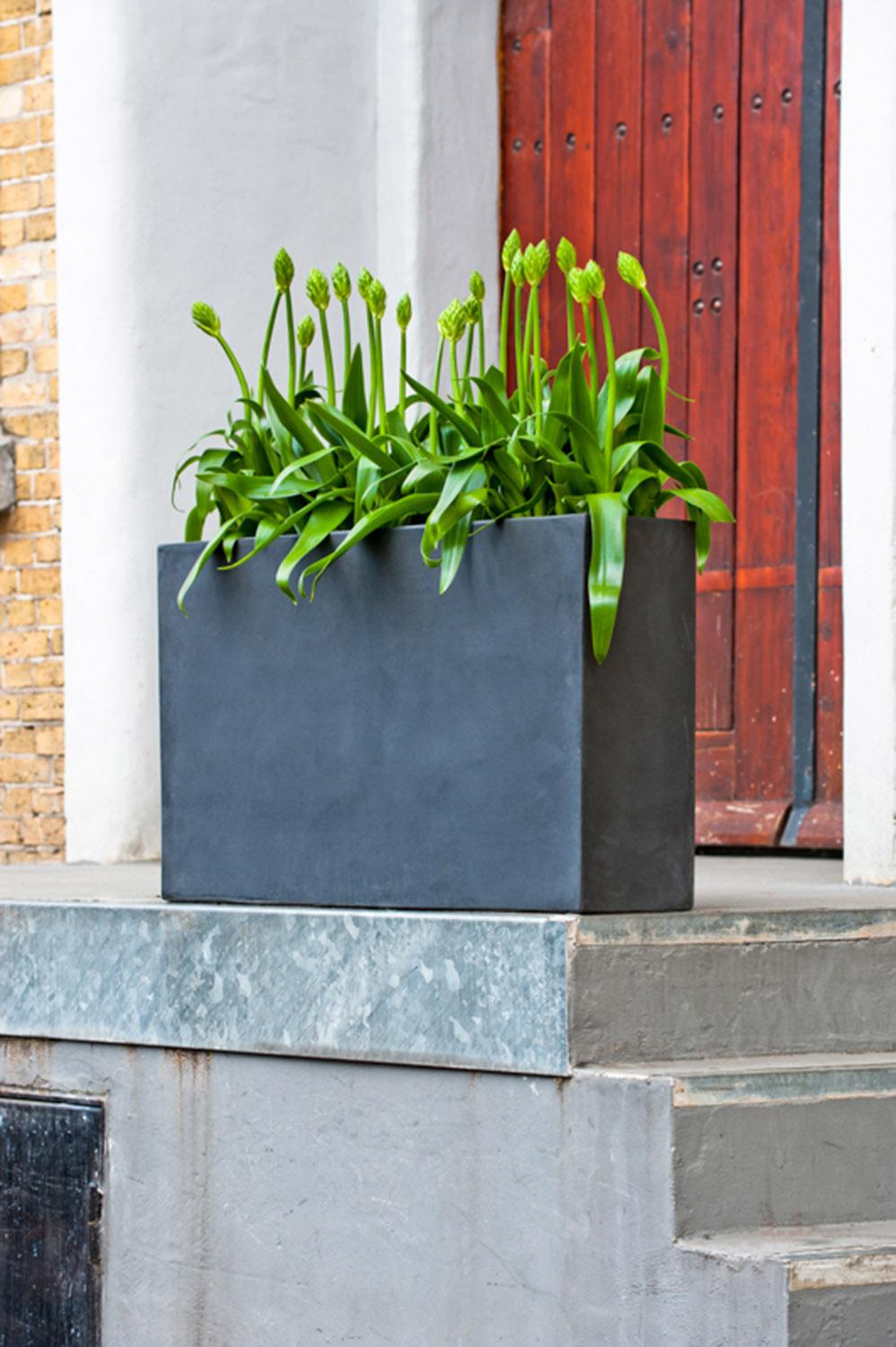 Raised Fiberstone Trough Planter by Idealist Premium JORT