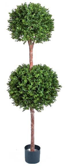 Buxus Double Ball Artificial Tree Plant